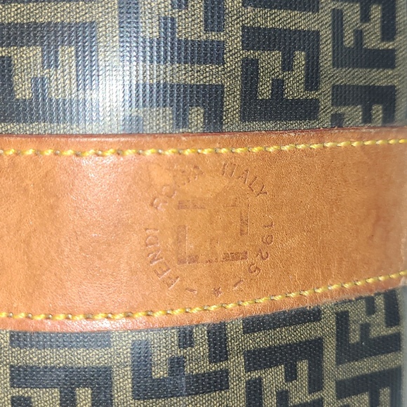 RARE~FENDI ZUCCA~SPEEDY SIZE - Picture 14 of 16